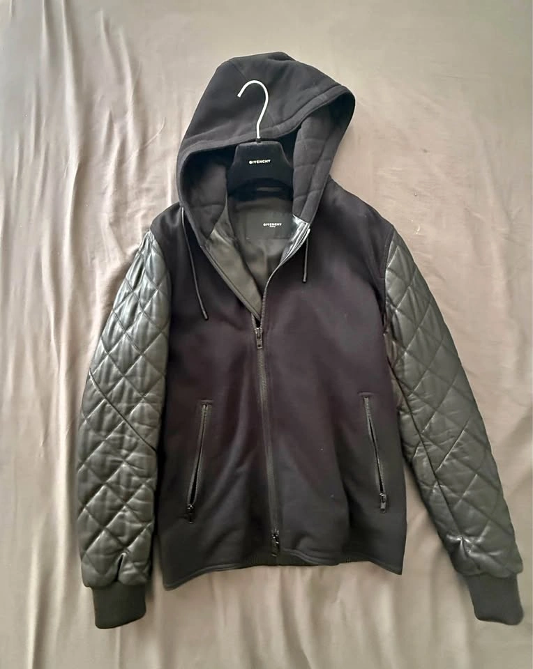 Designer Biker Hooded Jacket