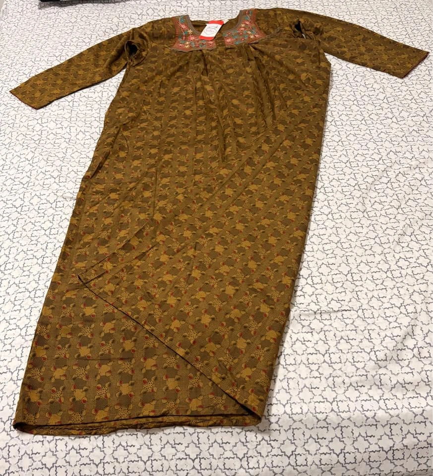 Silvy Night Wear Long Gown - photo 2