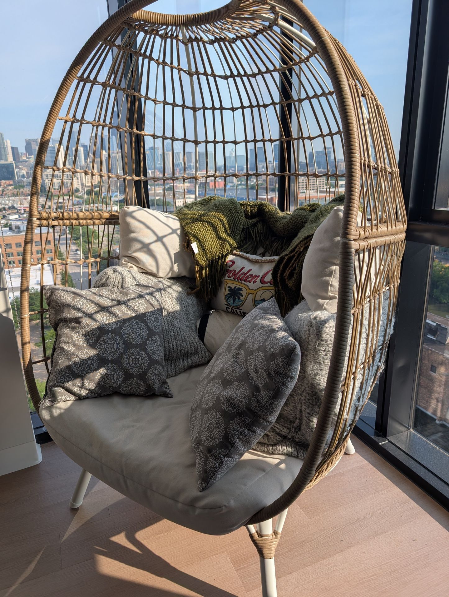 Outdoor Southport Opalhouse Egg Chair - Fully Styled