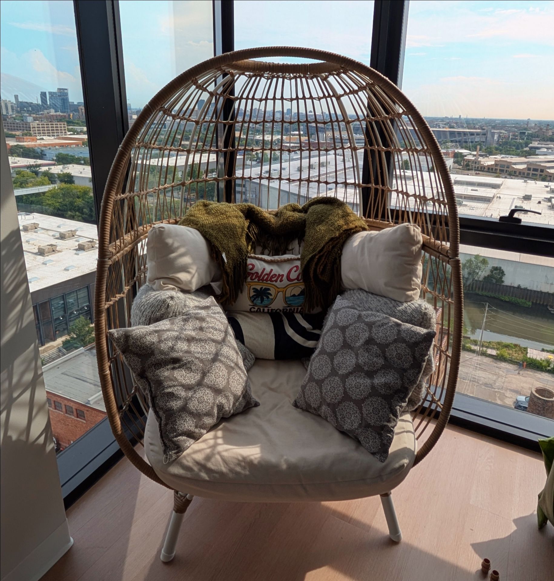 Outdoor Southport Opalhouse Egg Chair - Fully Styled - photo 3