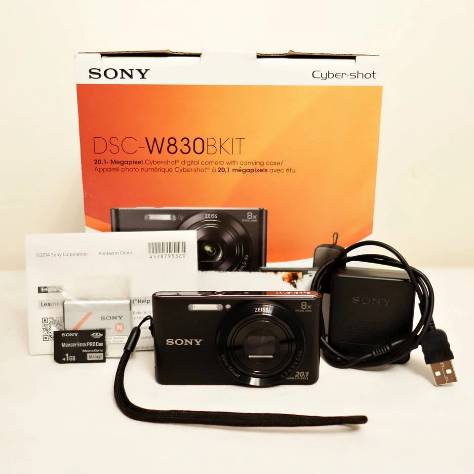 Sony Cyber-shot DSC-W830 20MP 8X Optical Zoom Digital Camera