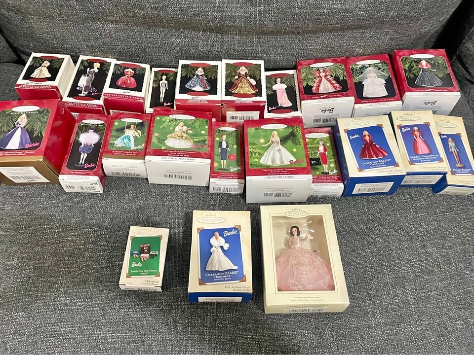 Barbie Holiday Collection Ornaments - Multiple for Sale