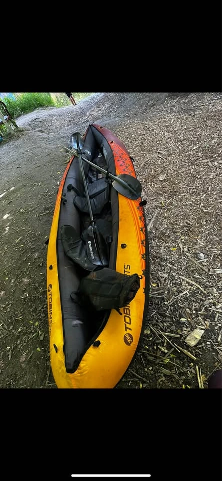 Tobin Sports WaveBreak Inflatable Kayak – Sunset Color - photo 4