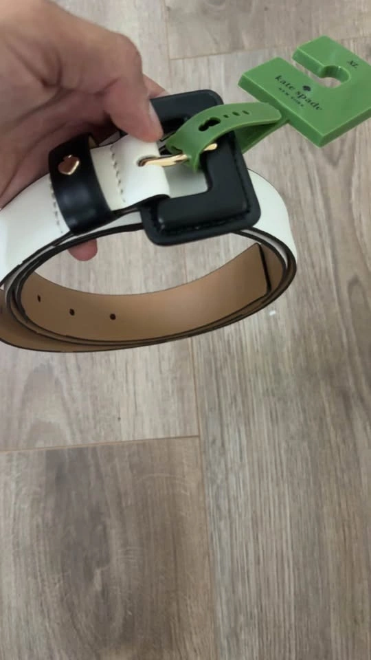 Kate Spade Belts – White & Black – New - photo 3