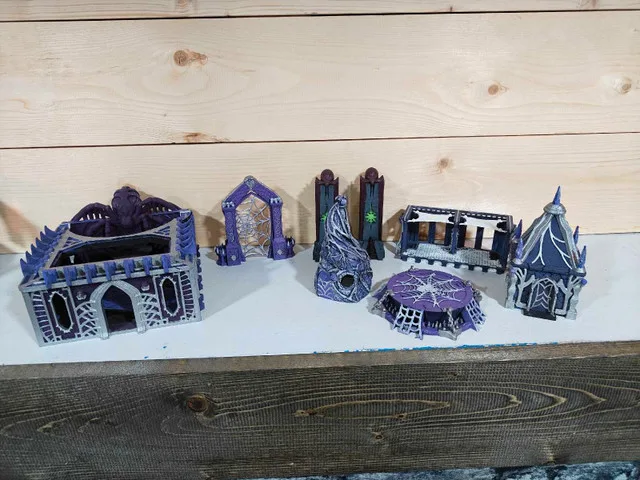 Dungeons and dragons drow building terrain part 2 thumbnail
