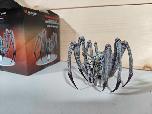 Dungeons and dragons Lolth miniature thumbnail