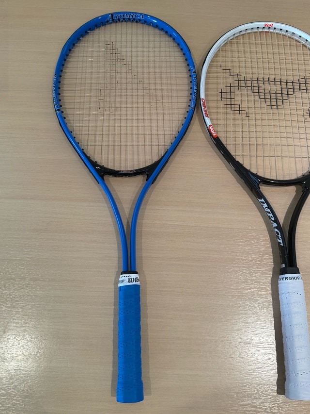 Atomica and Voit Tennis Racquets Rackets - New Grips - photo 3