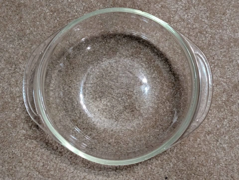 Vintage Pyrex Clear Glass Casserole Dish - photo 2