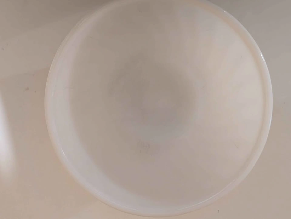 Anchor Hocking Fire-King Milk Glass Swirl Mixing Bowl - photo 2