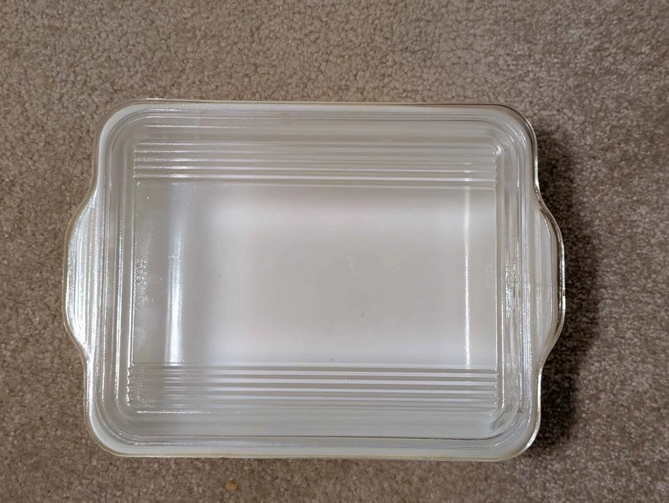 Vintage Pyrex 506-B Yellow Refrigerator Dish with Lid - photo 2