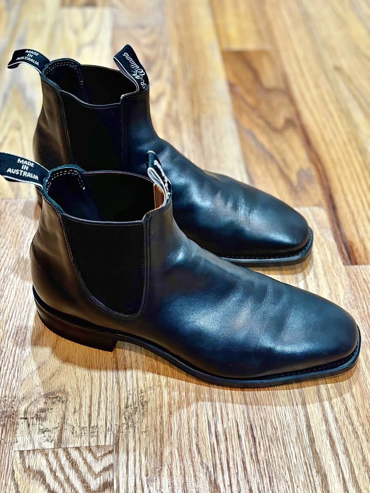 R.M. Williams Men's Craftsman Boots - Black, 10 Narrow (11 US)