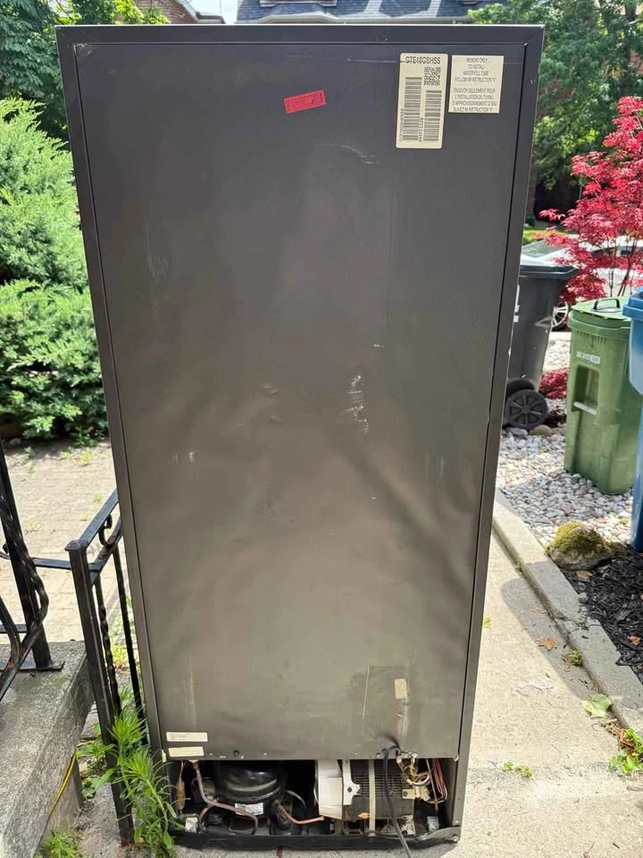 GE Fridge Stainless Steel 17.5 cuft - photo 2