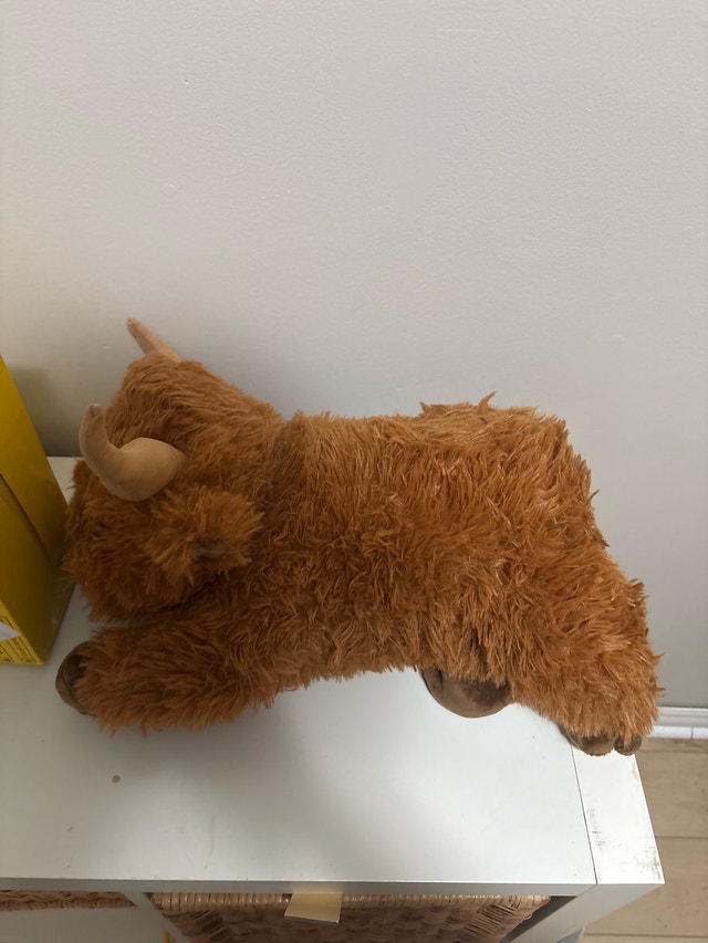 Highland cow microwavable heating pad 5lbs - photo 2