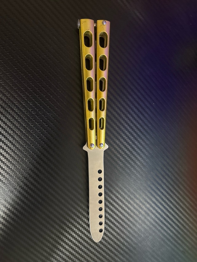 stainless steel butterfly trainer