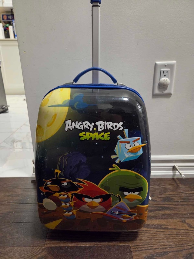 Angry Birds Space Kids Rolling Suitcase