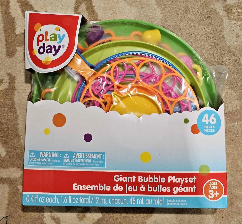Play Day Giant Bubble Playset