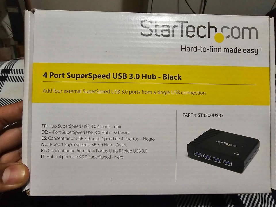 StarTech.com 4 Port Super Speed USB 3.0 Hub ST4300USB3 - photo 2