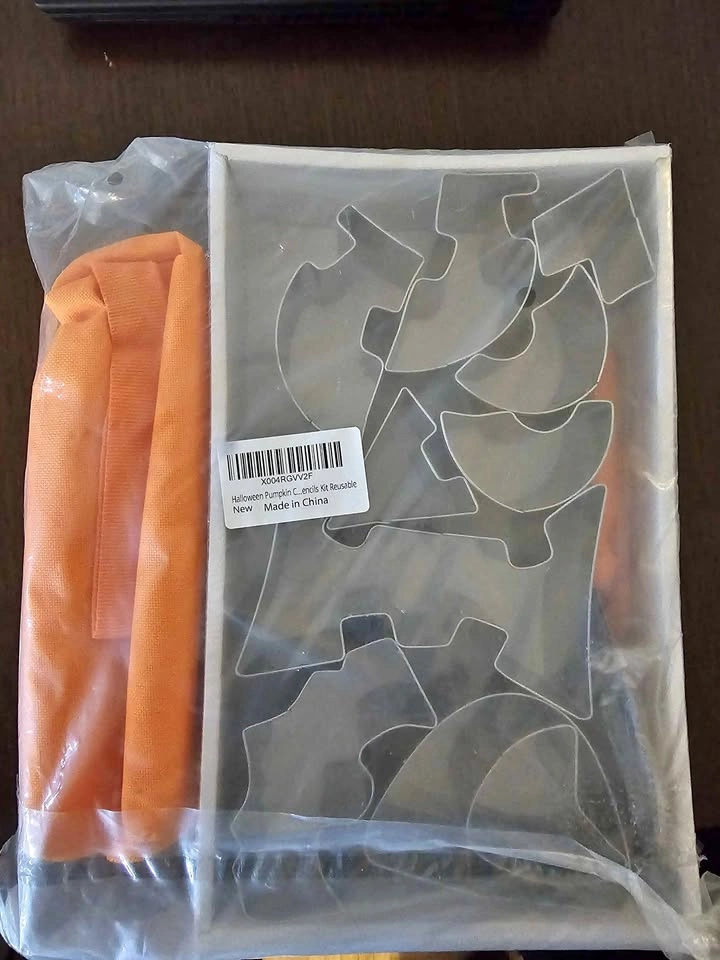 Halloween Pumpkin Stencils Kit Reusable