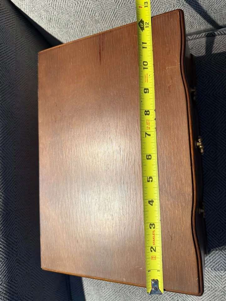 Vintage MELE wooden jewelry box, made in Japan - photo 5