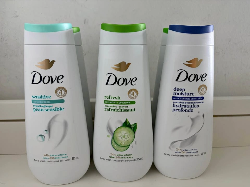 Dove body wash