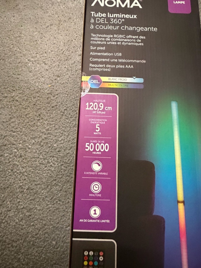 NOMA 360° Colour-Changing LED Light Tube - photo 5