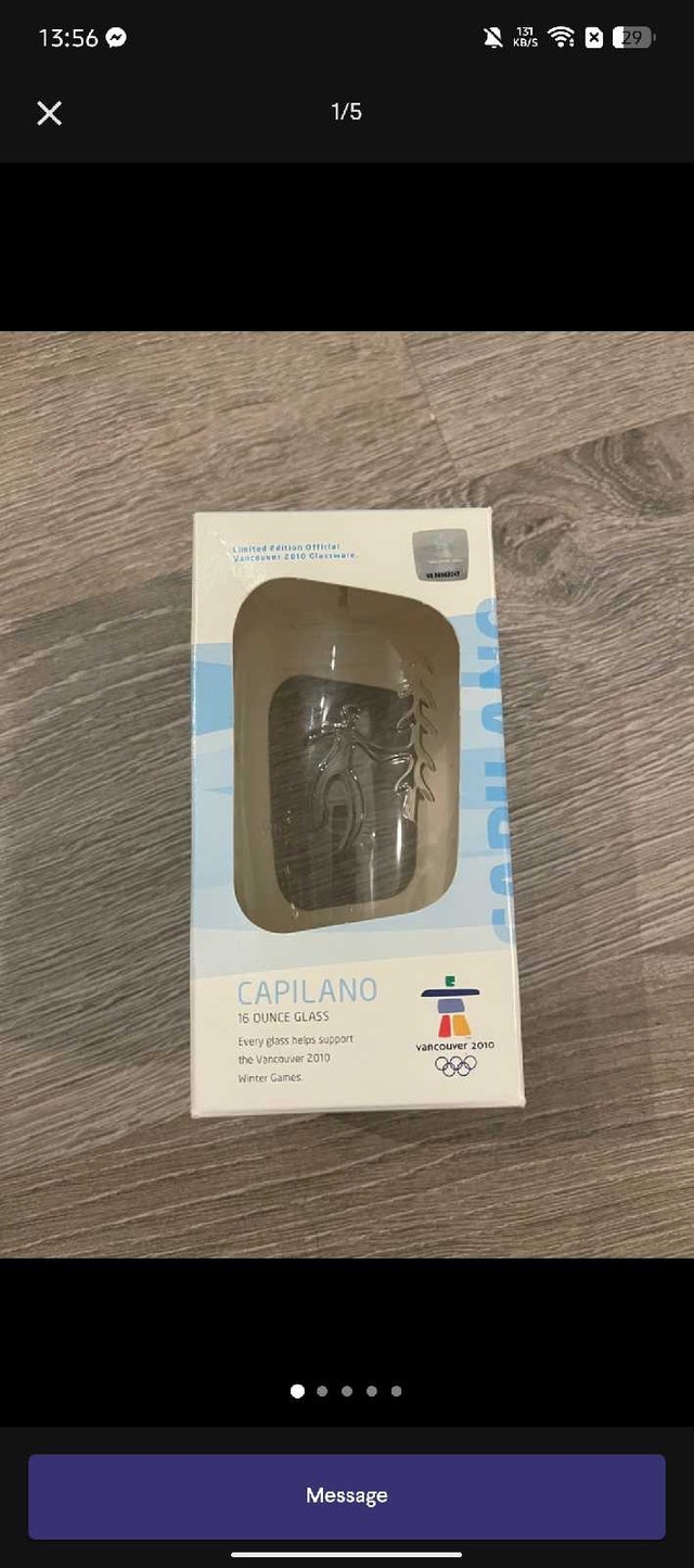 Vancouver 2010 Olympic Capilano Glass