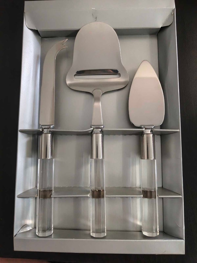 3-Piece Cheese Knife Set