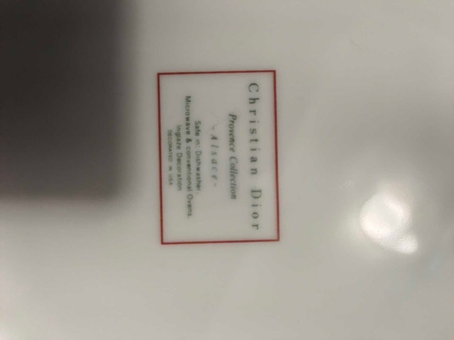 Christian Dior Plate - photo 2