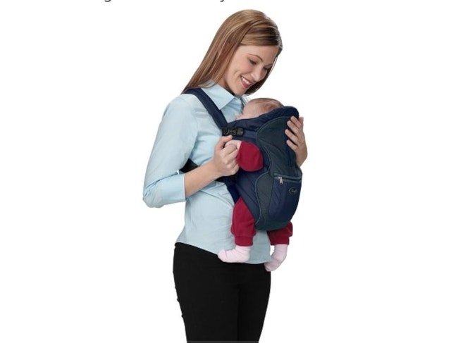 Evenflo Snugli Comfort Vent Baby Carrier Navy Blue - photo 3