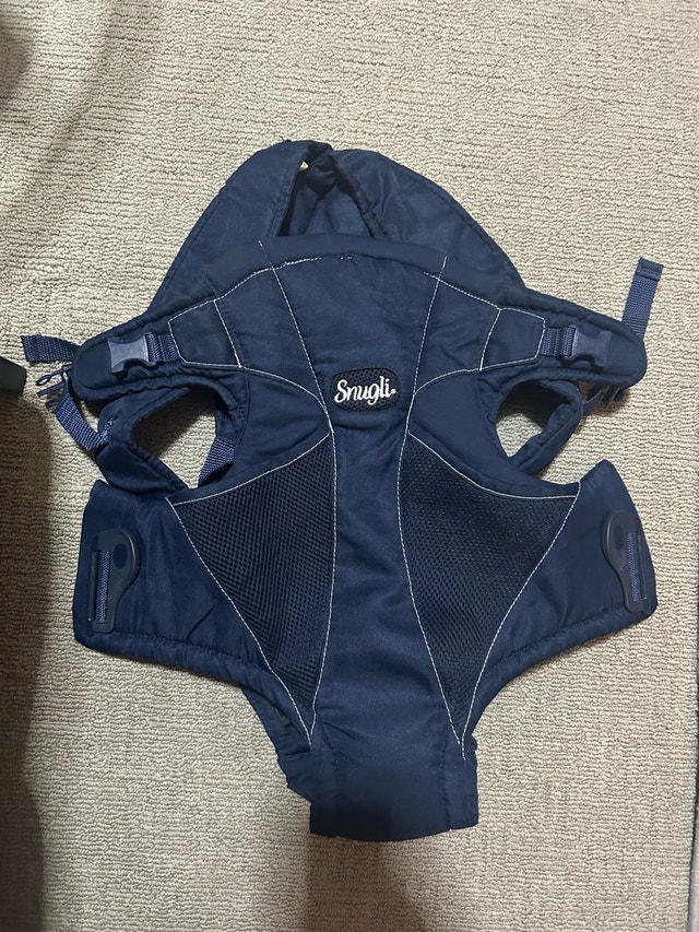 Evenflo Snugli Comfort Vent Baby Carrier Navy Blue - photo 5