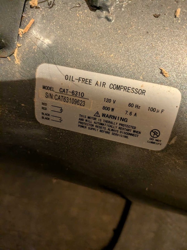 California Air Tools Air Compressor CAT-6310 - photo 3