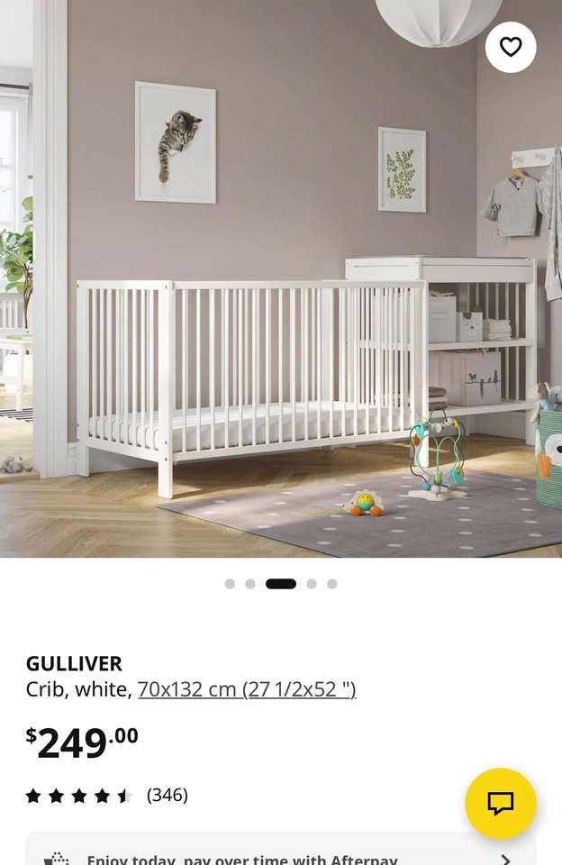 Crib (Ikea Gulliver) - photo 2
