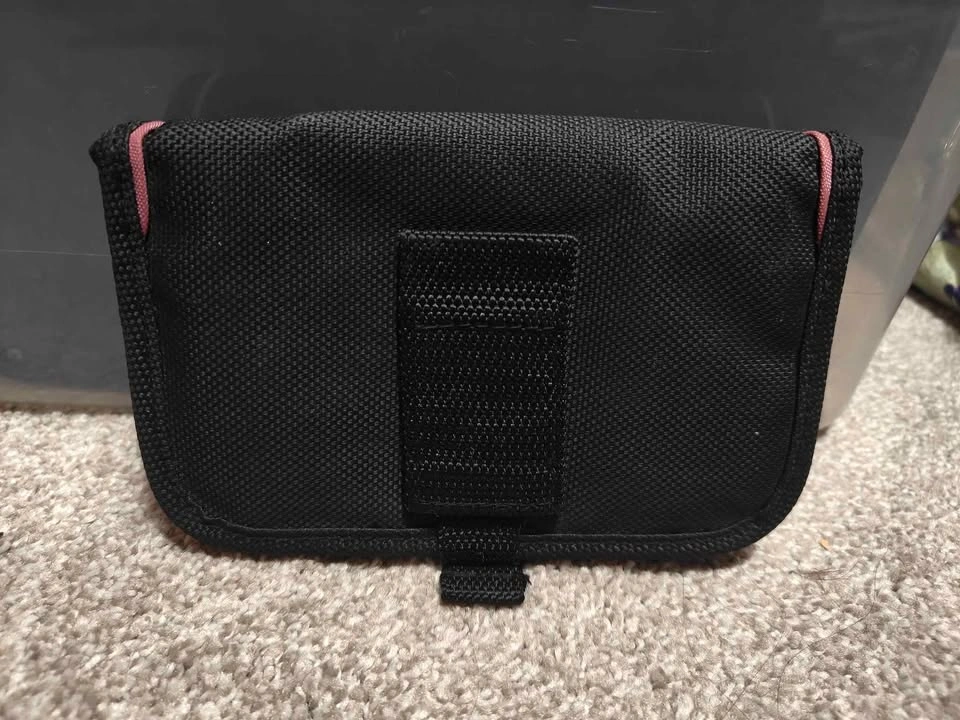 Black GBA Pouch Pink Trimming - photo 2