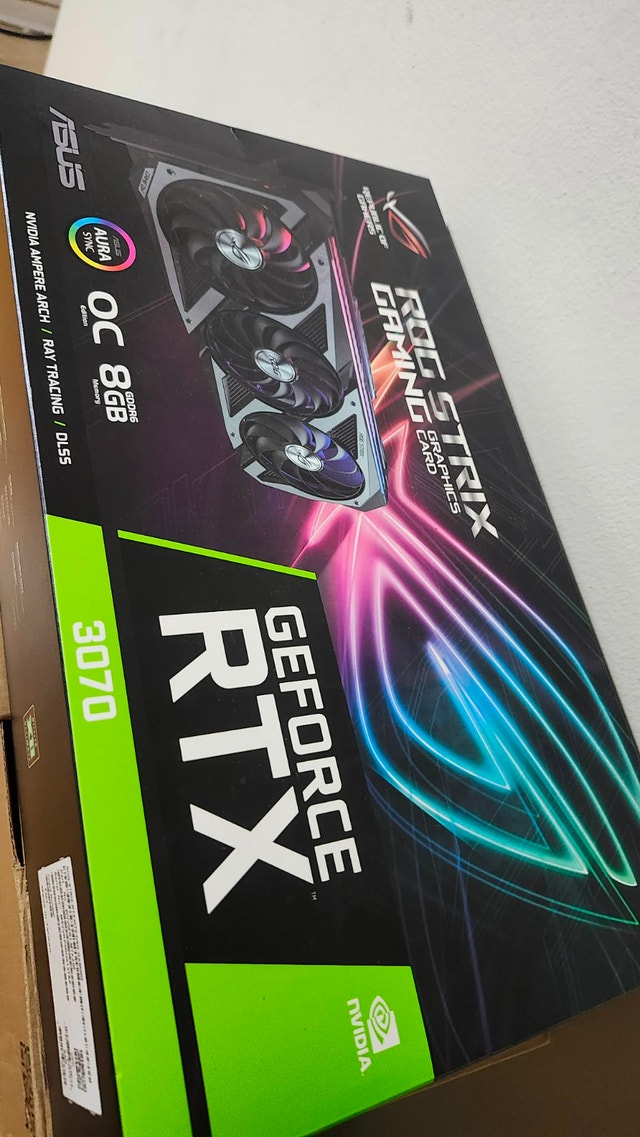 ASUS ROG Strix RTX 3070 OC Edition 8GB GDDR6
