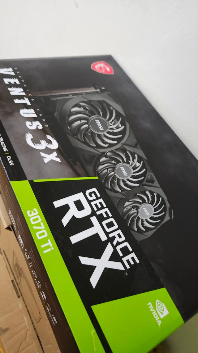MSI GeForce RTX 3070 Ti VENTUS 3X 8G OC