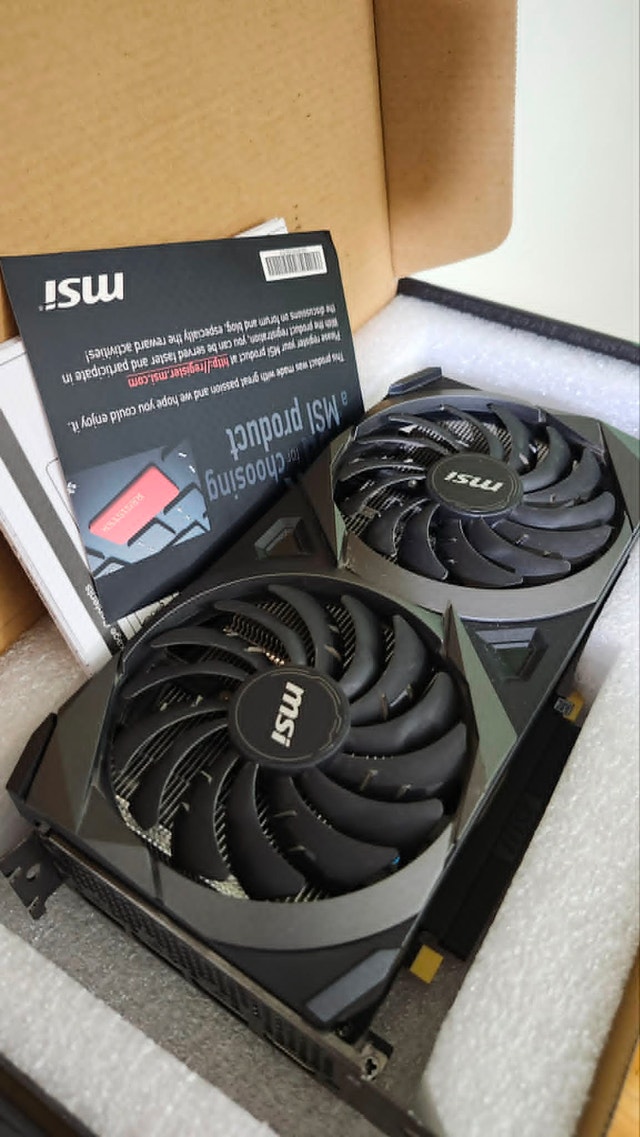 MSI RTX 3070 VENTUS X2 OC Graphic card