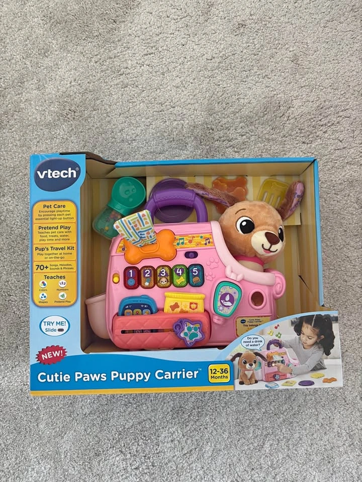 Vtech puppy carrier toy