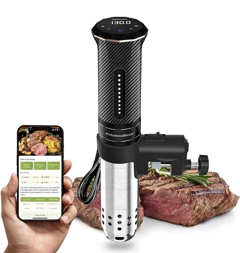 KitchenBoss WiFi Sous-Vide Cooker 1100W