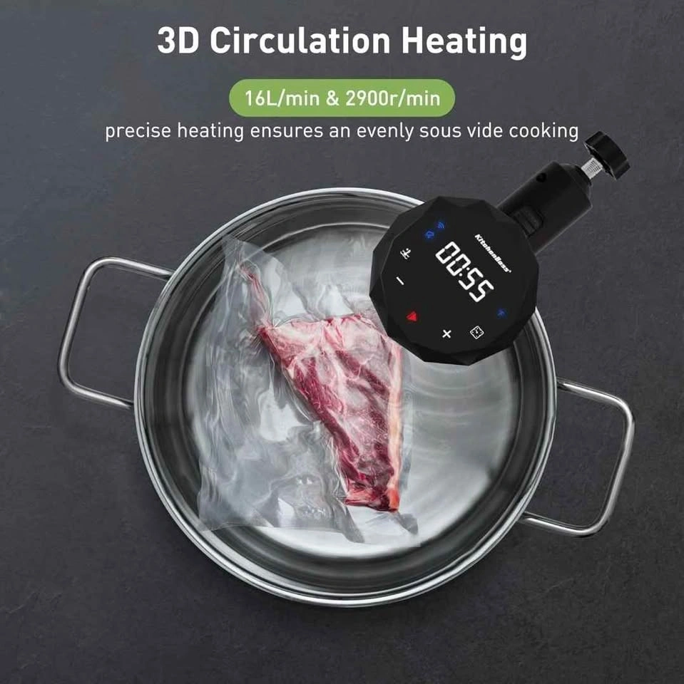 KitchenBoss WiFi Sous-Vide Cooker 1100W - photo 5