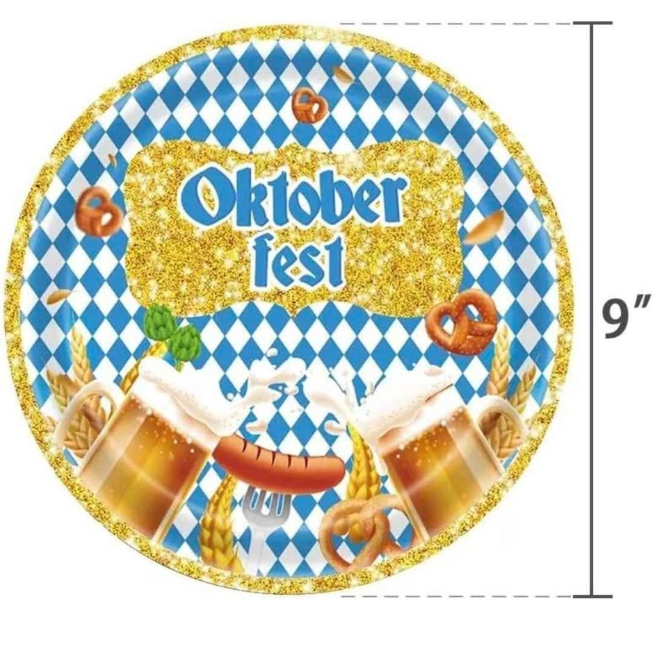 DOOGA Oktoberfest Party Tableware Set for 16 Guests - photo 3