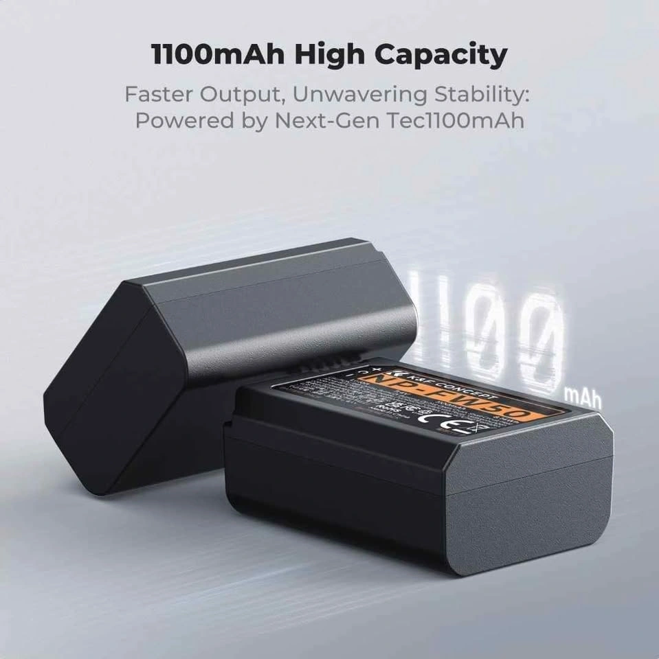 K&F CONCEPT NP-FW50 Battery and Dual Charger for Sony - photo 3