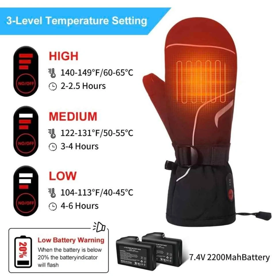 Savior Heated Glove Liners - Size L - photo 3