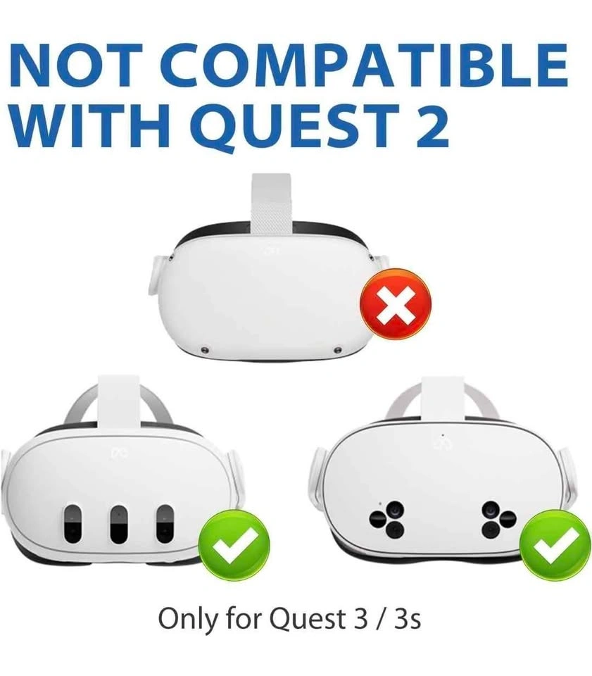 DESTEK QH3 Pressure-Free Head Strap for Meta Quest 3/3S - photo 2