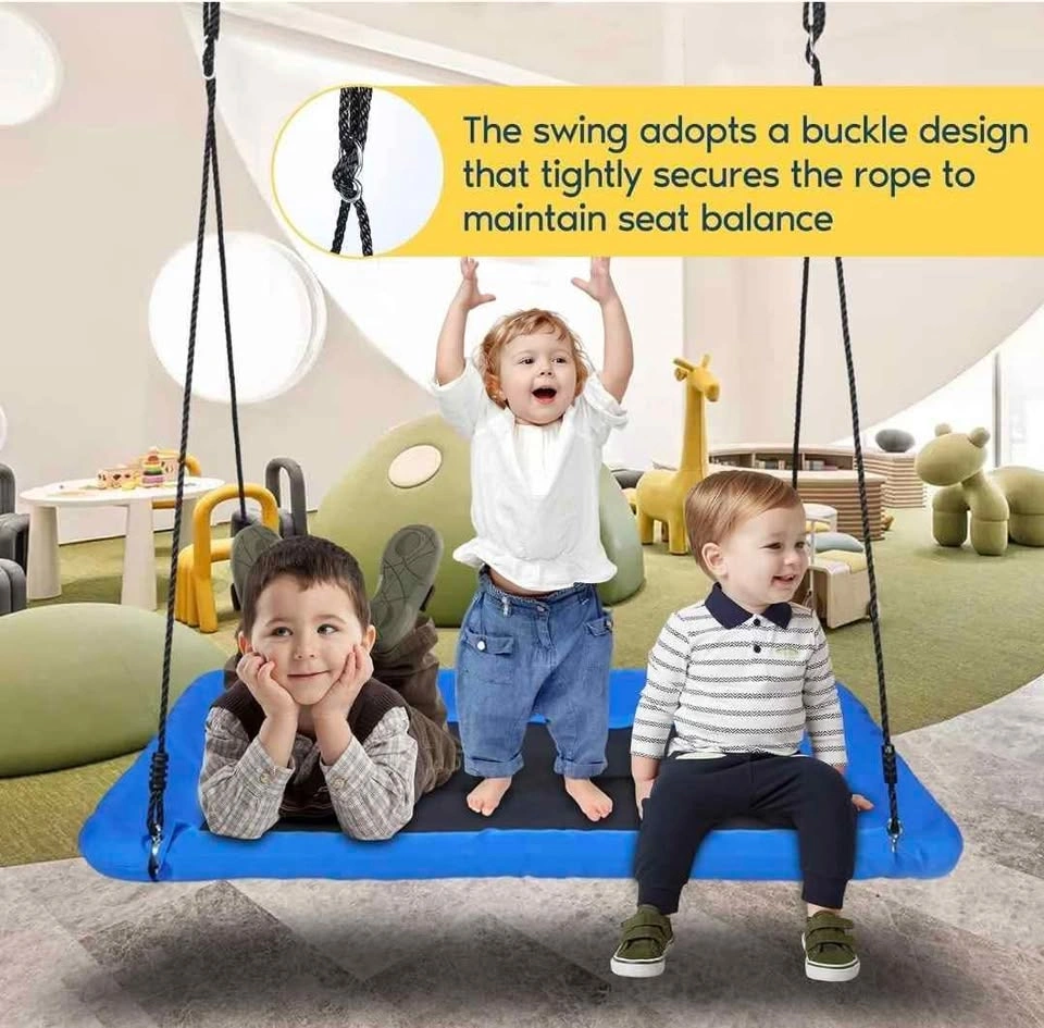 60'' Rectangle Platform Tree Swing for Kids and Adults - photo 3
