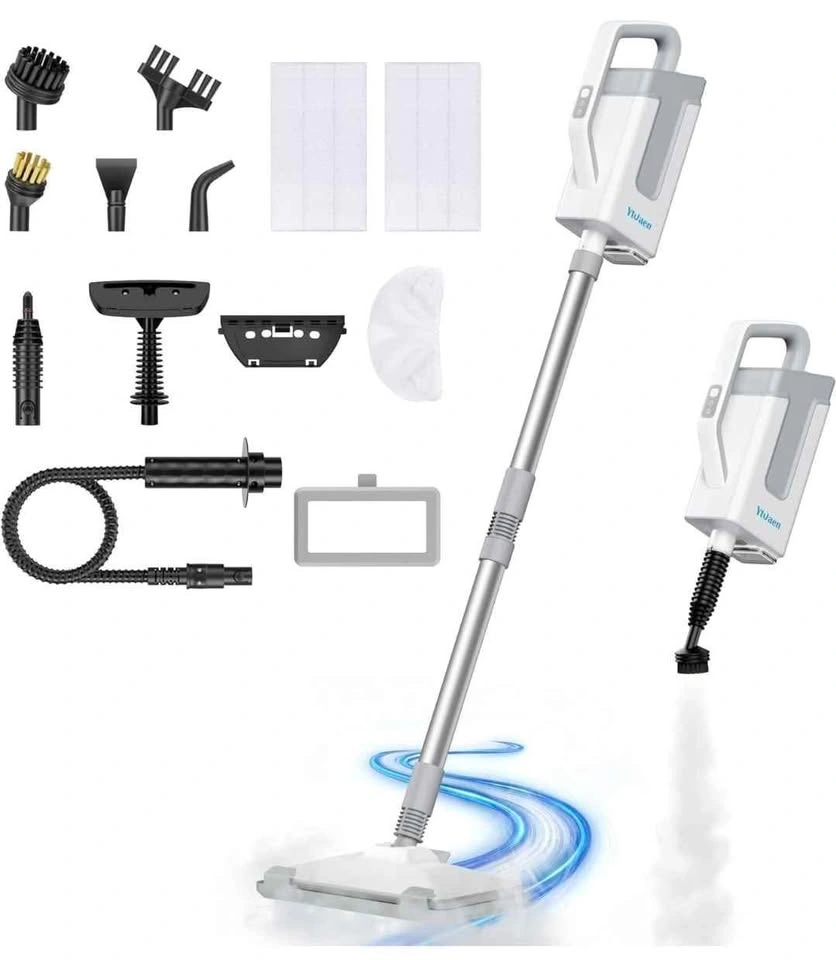 Ytuaen steam mop white, steam cleaner - photo 2
