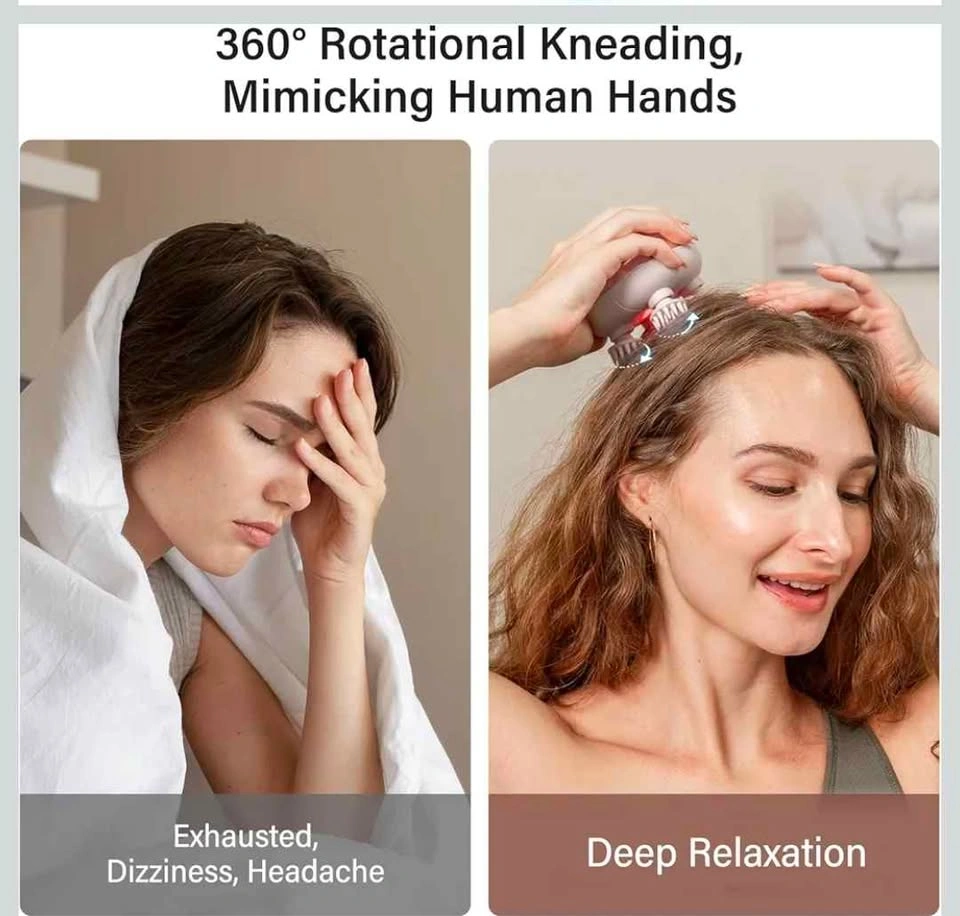 arboleaf Rechargeable Scalp Brush & Stress Reliever - photo 2