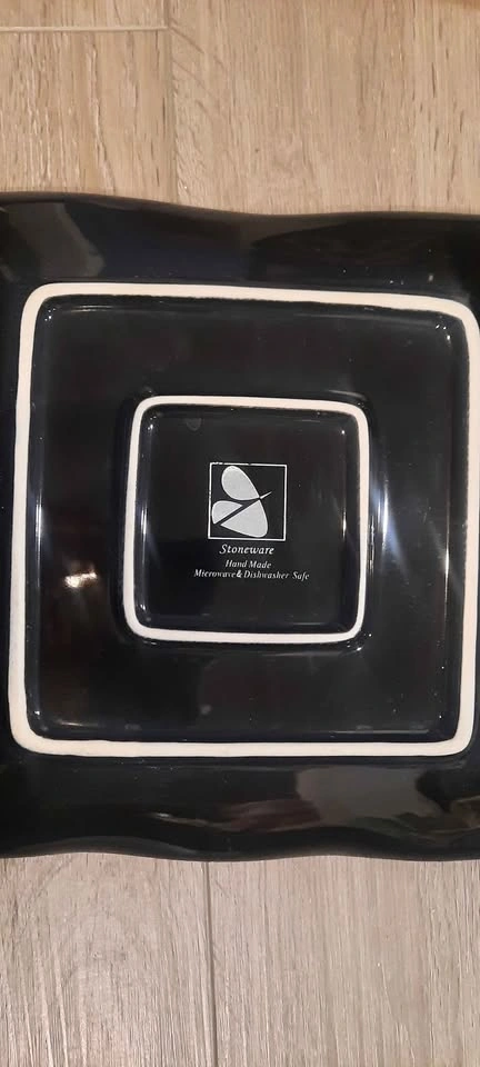 Japanese Style Square Plates and Bowls Set of 3 - photo 4