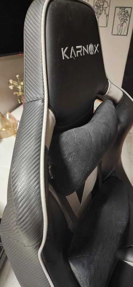Karnox Legend Series Premium Gaming Chair (Grey PU Leather) - photo 2
