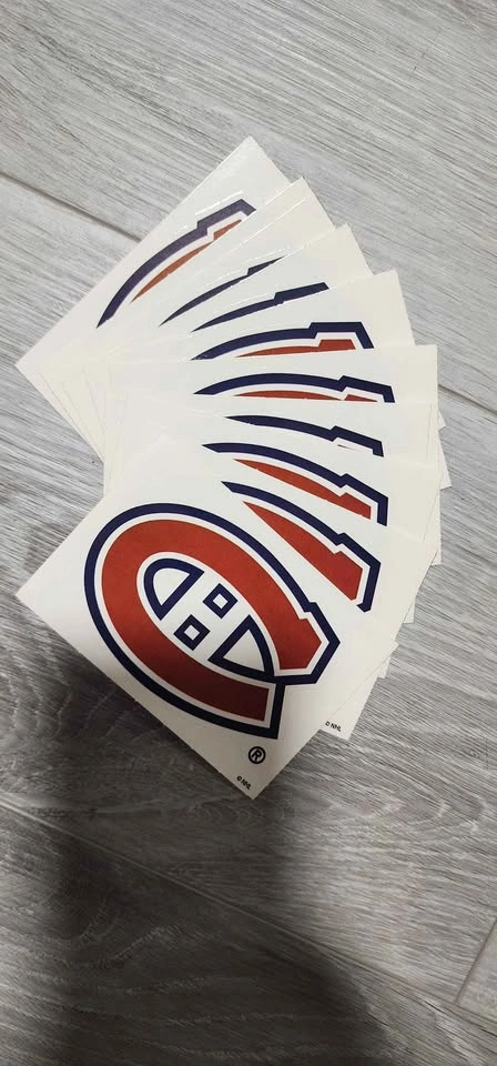 Vintage Montreal Canadiens Stickers! - photo 2