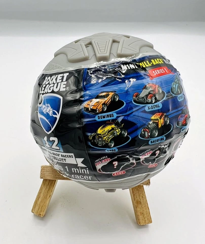 RARE 2017 Rocket League Mystery Pull-Back Racer (Sealed)